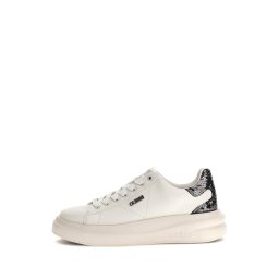 GUESS Sneaker low 'Elbina' argintiu / alb