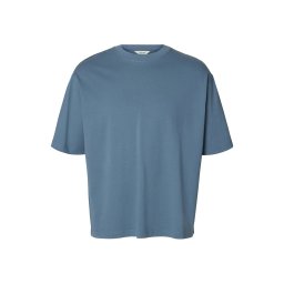 SELECTED Tricou 'SLHRELAXASPEN' opal