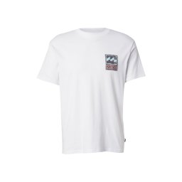 BILLABONG Tricou albastru deschis / roz pudră / negru / alb