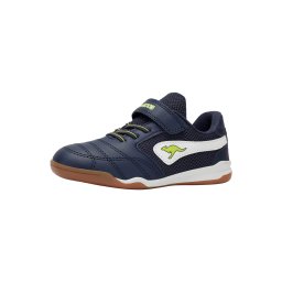 KangaROOS Sneaker 'K-Braceyard EV' albastru închis / verde neon / alb