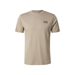 EA7 Emporio Armani Tricou maro deschis / negru