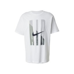 Nike Sportswear Tricou 'AIR' oliv / negru / alb
