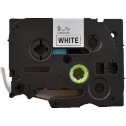 Banda continua Brother TZE221, 9mm x 8m, laminata pentru aparat de etichetare imprimanta