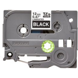 Banda continua Brother TZE335, 12mm x 8m, laminata pentru aparat de etichetare imprimanta
