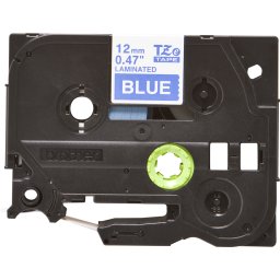 Banda continua Brother TZE535, 12mm x 8m, laminata pentru aparat de etichetare imprimanta