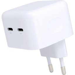 Incarcator de retea YAC 2133 cu USB C dual, 36W