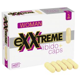 Capsule alimentare Hot exxtreme Libido pentru femei (5 bucăți)