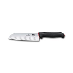 Victorinox - Cuțit de bucătărie Santoku DUAL GRIP, 17 cm, negru