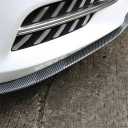Protectie spoiler, prelungire bara fata/spate din cauciuc, culoare CARBON Negru FAVLine Selection