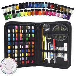 Set 129 piese pentru croitorie in husa eleganta, un cadou perfect pentru pasionatii de croitorie FAVLine Selection