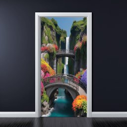 Folie imprimata color pentru decor Usa, dimensiune 200 x 90cm, model: AVX-DR26 FAVLine Selection