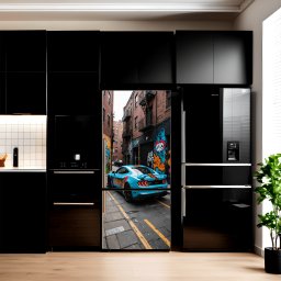 Folie imprimata color pentru decor Frigider, dimensiune 200 x 90cm, model: AVX-FR02 FAVLine Selection