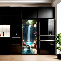 Folie imprimata color pentru decor Frigider, dimensiune 200 x 90cm, model: AVX-FR31 FAVLine Selection
