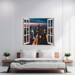 Folie imprimata color pentru decor perete locuinta, dimensiune 125 x 110cm, model: VIEW TO HAVEN 20 FAVLine Selection