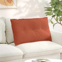Perna pentru spate Rosu portocalie 80 x 50 cm GartenMobel Dekor