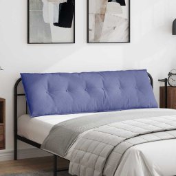 Perna pentru spate Albastru Jeans 160 x 19 x 50 cm tesatura GartenMobel Dekor