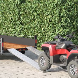 Rampa de Incarcare Argintiu 159 x 23 x 5 cm Otel Galvanizat GartenMobel Dekor