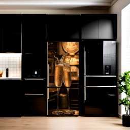 Folie imprimata color pentru decor Frigider, dimensiune 200 x 90cm, model: AVX-FR33 FAVLine Selection