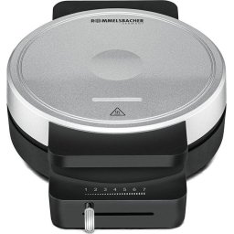 Rommelsbacher waffle maker WA 850, waffle maker (black/silver)