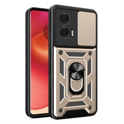 Husa Husa pentru Motorola Edge 50 - Techsuit CamShield Series - Gold