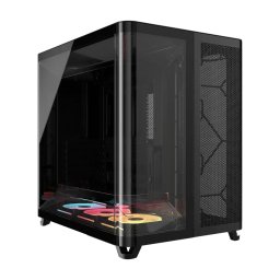 Carcasa AIR 5400 LX-R RGB iCUE LINK Fara sursa Negru