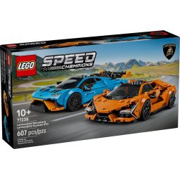 LEGO® Speed Champions 77238 - Lamborghini Revuelto si Huracán STO
