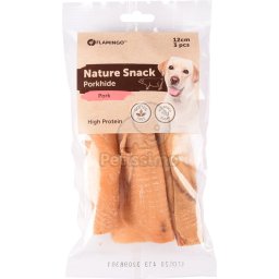 Flamingo Snacks Nature Pig roll 3 buc. / 12cm Data valabilitate produs: 2026.06.30