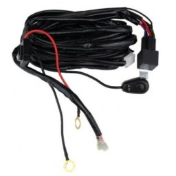 Cablaj cu buton si releu pentru proiectoare led/led bar pana la 300W