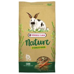 VERSELE-LAGA Cuni Nature Fibrefood - light & sensitive pentru iepuri și iepuri pitici 8 kg