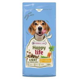 VERSELE-LAGA Happy Life Adult Light pui 12,5kg hrană câini supraponderali