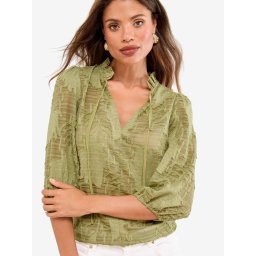 Lipsy Bluză verde stuf