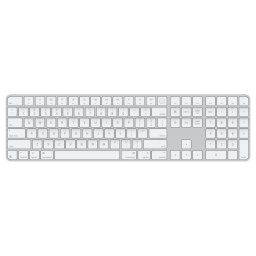 Apple Magic Keyboard (2024) w Touch ID and Numeric Keypad - International English - White Keys