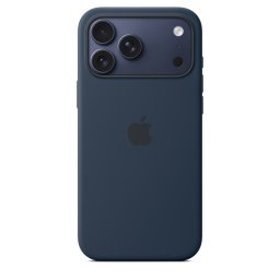 Apple iPhone 17 Pro Max Silicone Case with MagSafe – Midnight