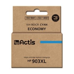 Actis KH-903CR ink for HP printer; HP 903XL T6M03AE replacement; Standard; 12 ml; cyan - New Chip