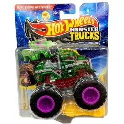 Hot Wheels Monster Trucks: Dual Engine Destoyer mașinuță