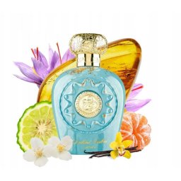 Lattafa Opulent Dubai - Apă de parfum (EDP), 100 ml - Categorie olfactivă: Oriental-Floral / citric-fruity-woody - Note vârf: Mango, Grapefruit, Lămâie, Ghimbir - Note mijloc: Iasomie, Cedru, Violetă