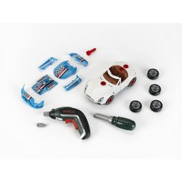 Surubelnita Ixolino Bosch cu baterii + set tuning auto - jucarie - 8630