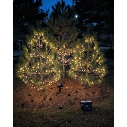Instalatie Solara Multicolora 30 m 300 LED-uri pentru Exterior