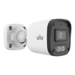 Camera IP ColorHunter 4MP, lentila 2.8mm, IR 30m, WL 15m, Mic, PoE, IP67 - UNV IPC2124LB-AF28-DL-ECO