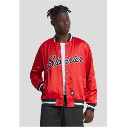 Men's Starter Jacket Satin College Red