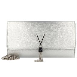 VALENTINO Clutch 'Divina ' argintiu