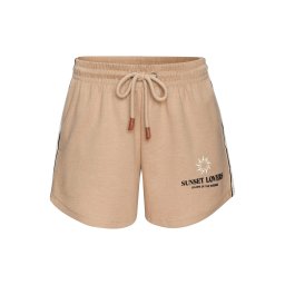 H.I.S Pantaloni maro cămilă / negru / alb