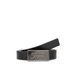 Tommy Jeans Curea negru / argintiu