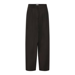 ICHI Pantaloni cutați 'IHFava' negru
