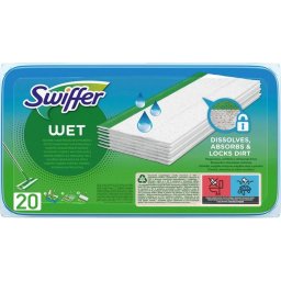 SHARP Sweeper Umed cârpă de șters podeaua șervețel rezervă 20buc citrus parfum