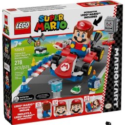 LEGO® Super Mario 72043 - Mario Kart™ – LEGO® Mario™ interactiv si Standard Kart