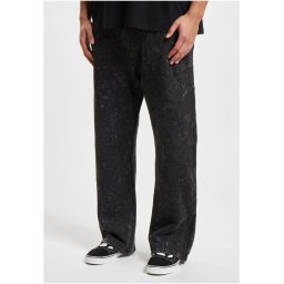 Men's Thug Life Acid Sweat Sweatpants - Black