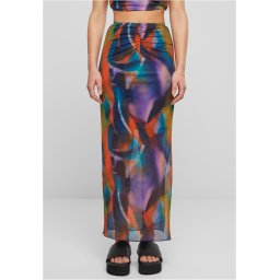 Women's Skirt AOP Mesh Tube Colorful