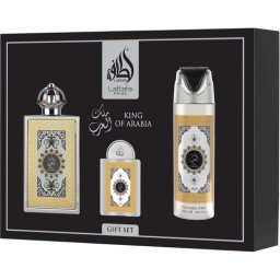 Lattafa King Of Arabia set cadou pentru bărbați 1 buc