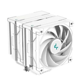 DeepCool CPU Cooler - AK620 WH (28 dB; max., 117,21 m3/h; conector cu 4 pini, 6 heatpipe-uri, 2x12cm, PWM)